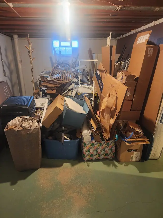 Roll-off dumpster container at job site for Concrete Dumpster Rental in San Leon